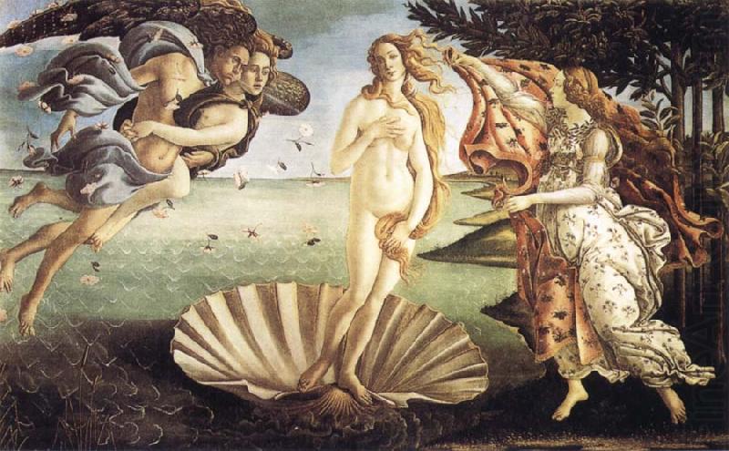 The Birth of Venus, Sandro Botticelli